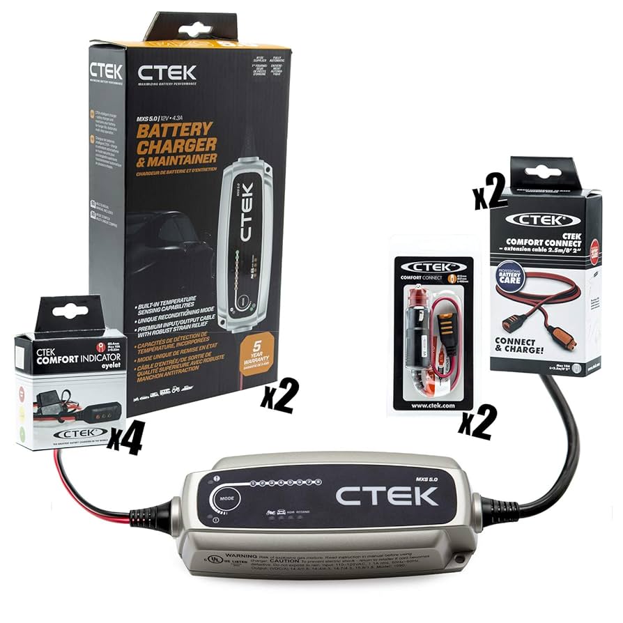 【スリル】CTEK バッテリーチャージャー MXS 5.0 40-206 Amazon.com: CTEK (40-206) MXS 5.0-12 Volt Battery Charger