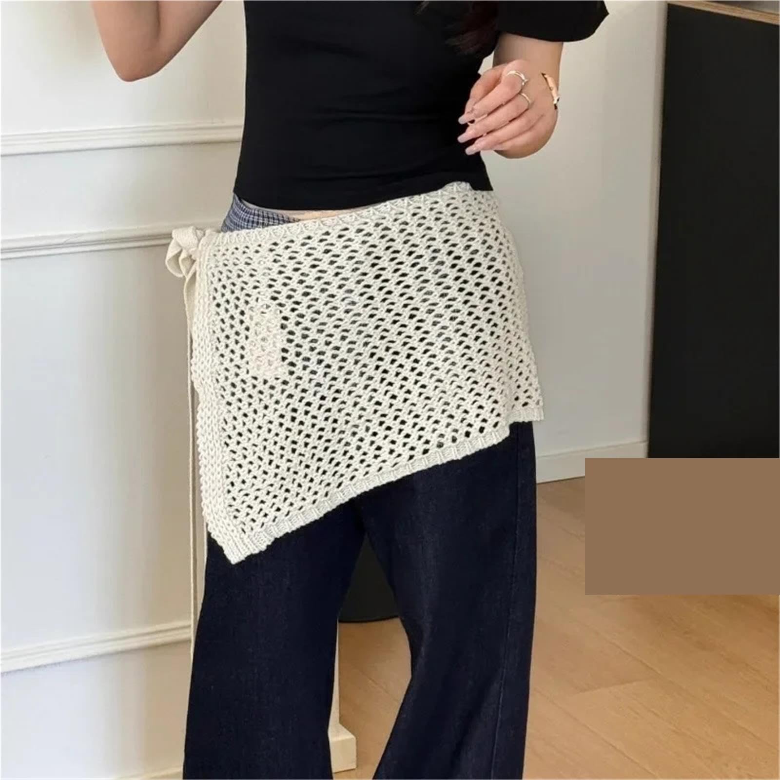 Falda con Lazo De Punto Ahuecada for Mujer