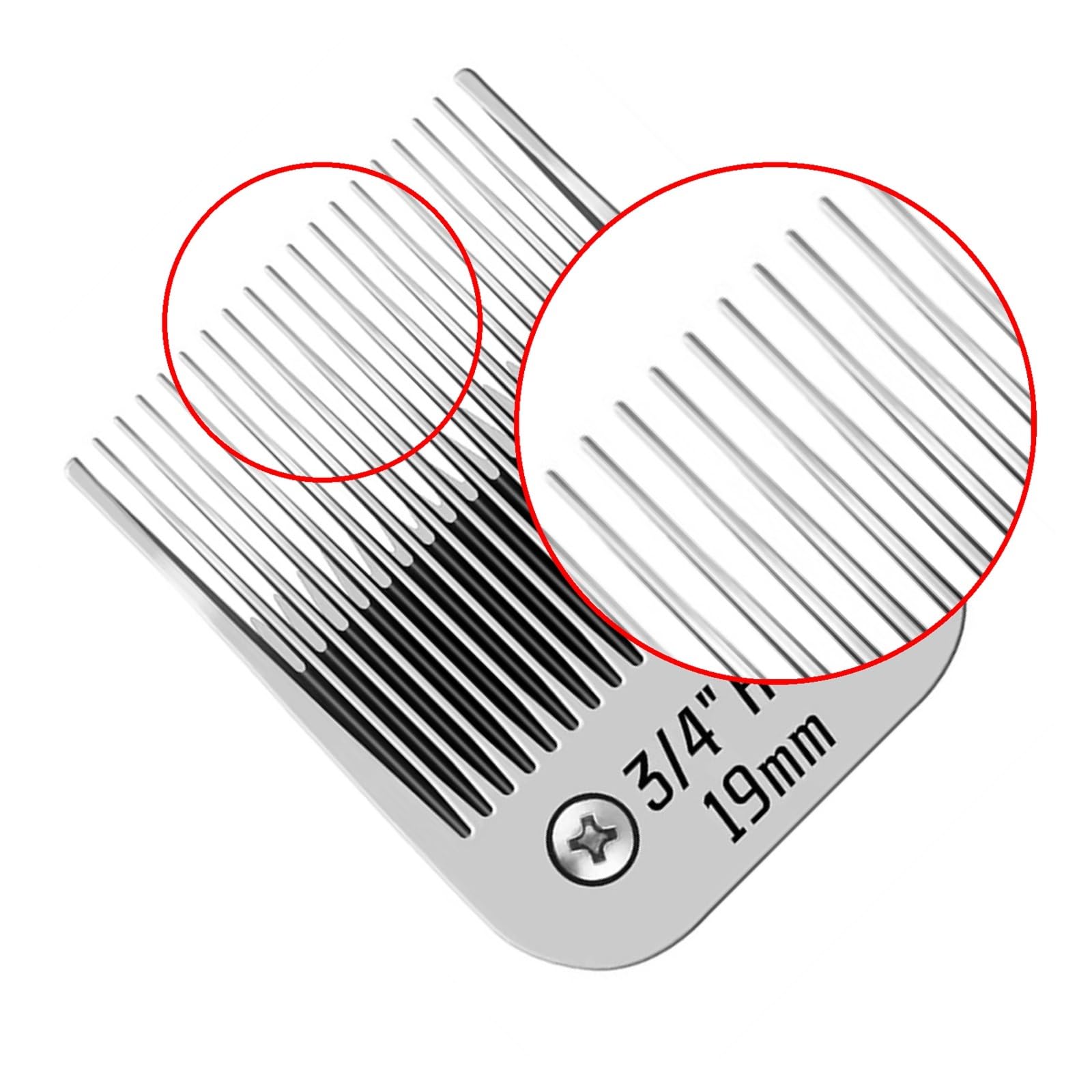 Cuchilla De Cerámica Desmontable for Peluquería Canina HT De 3/4 ", Compatible Con Oster,A5, Compatible Con Wahl, Reemplazo De Cuchilla Cortadora De Animales De La Serie KM