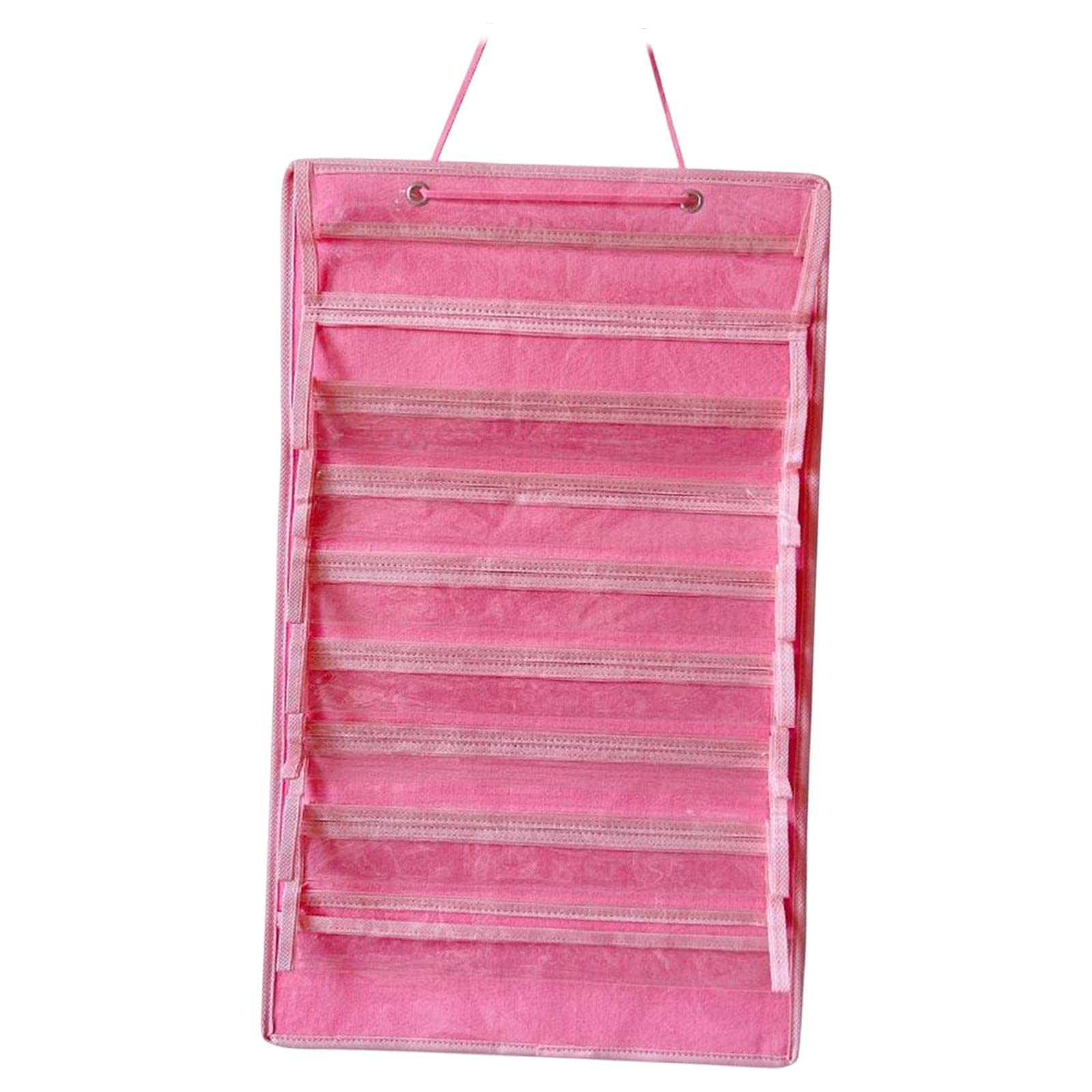 Yiju Taekwondo Belt Holder for Displaying 8 Arts Belts and Medals, Pink