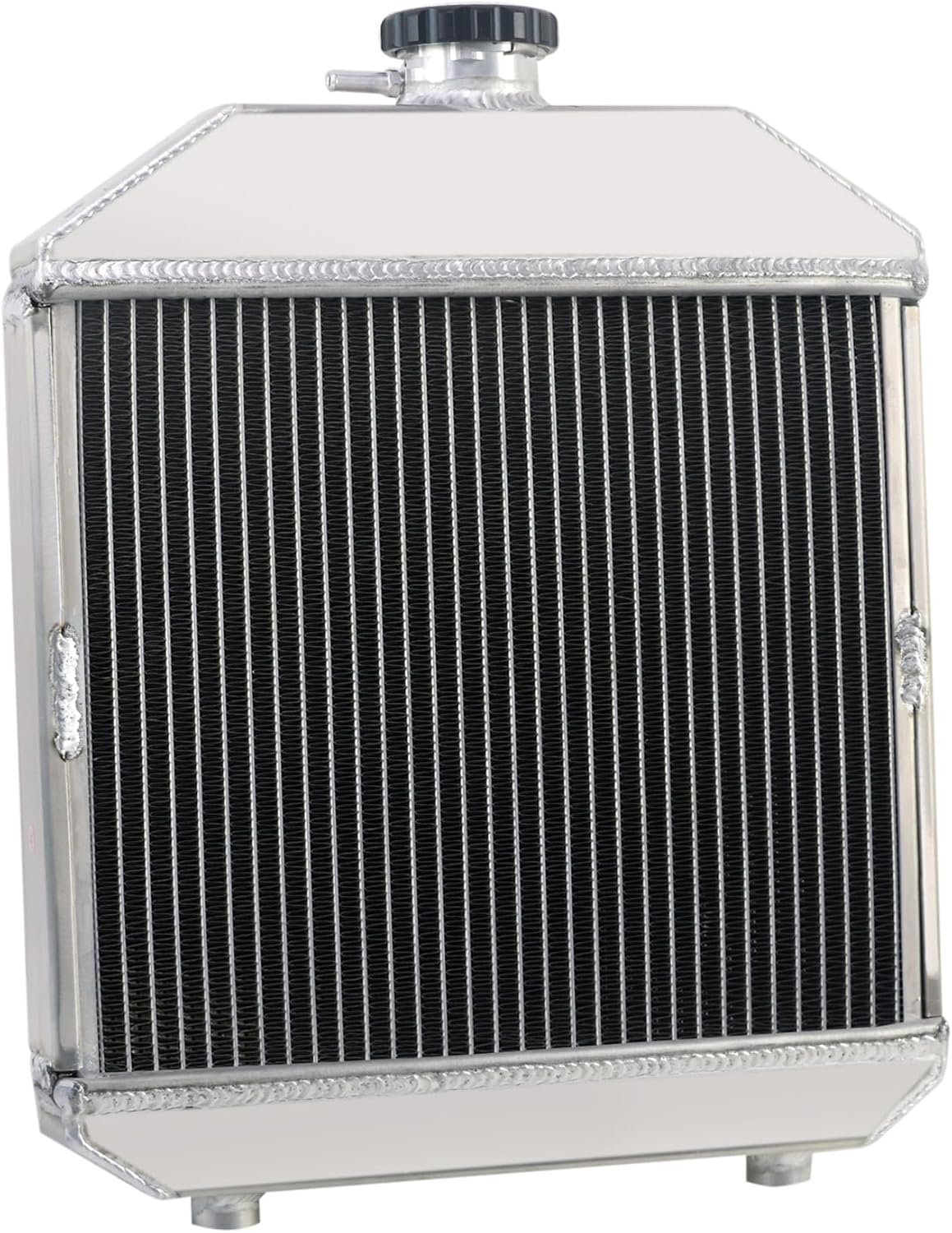 Yanmar YM240 Radiator 124460-44501 S68402 Full Aluminium Radiator Compatible with Yanmar Tractor YM240 YM2000 YM1700 YM 240 2000 1700 Model Tractor 2 Row Core All Aluminum Tractor Radiators