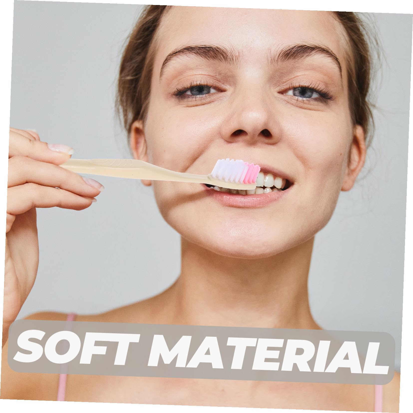 NOLITOY Spazzolino da Denti Manuale Usa e Getta con Dentifricio Confezionato Singolarmente Set da 100 Pezzi per Viaggi Campeggio e Igiene Orale Portatile
