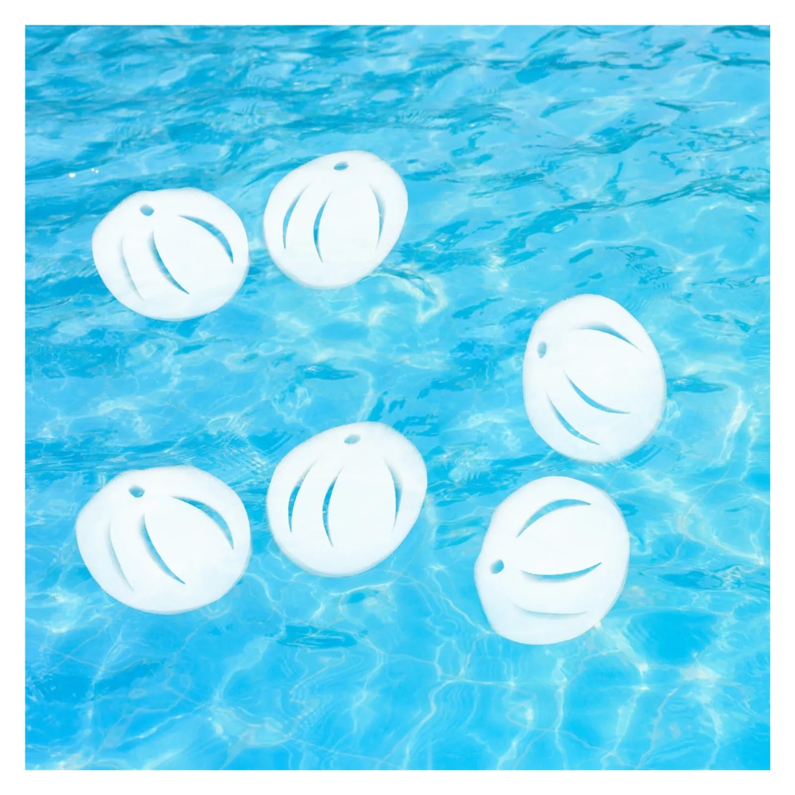 6 Herramientas de Limpieza Esponja Absorbente Aceite for Cocina y Piscina Flores