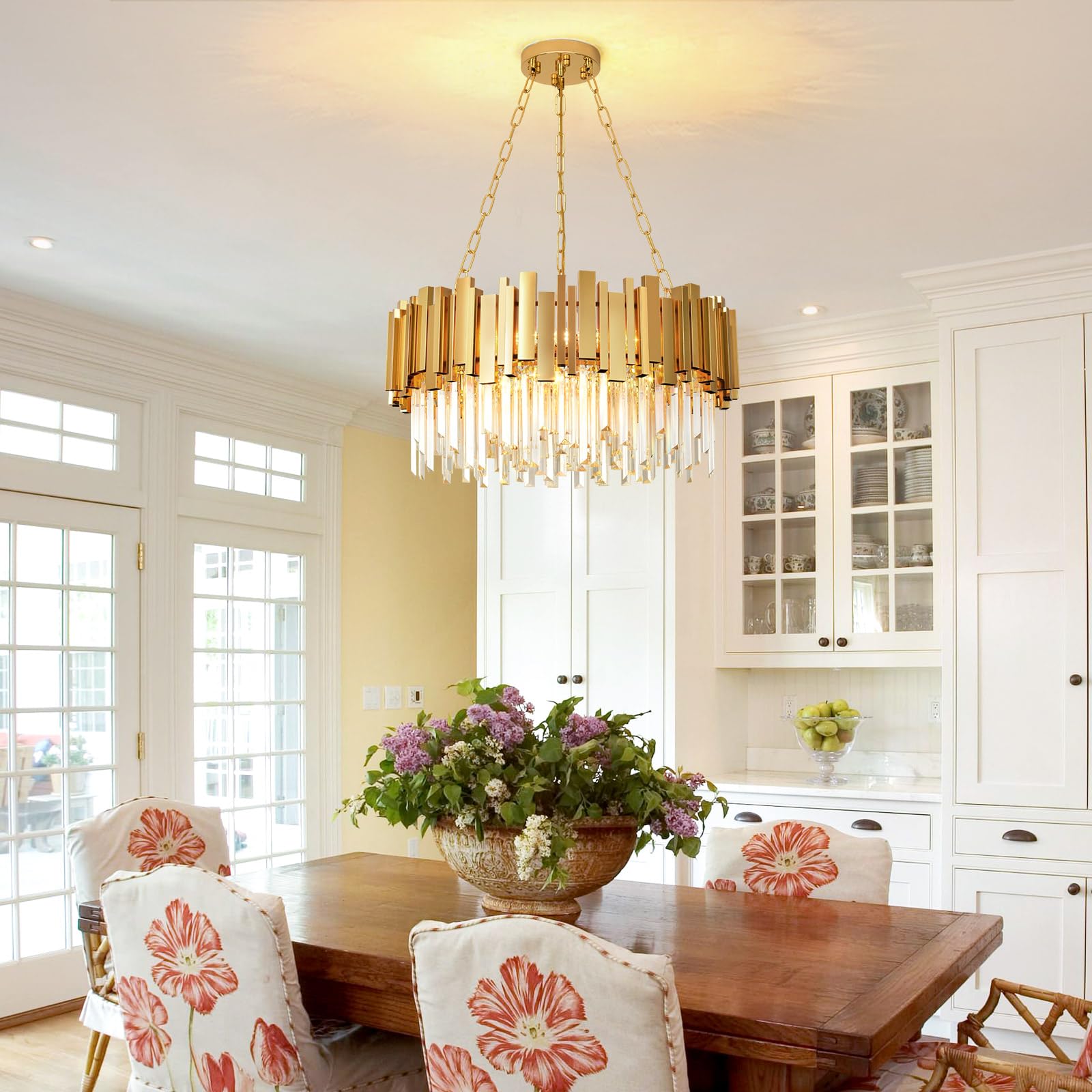 Lampadario in cristallo LED moderno nordico per decorazione della casa ristorante K9 (6031) - Cina Lampadario a soffto, lampada da soffto a lampadario