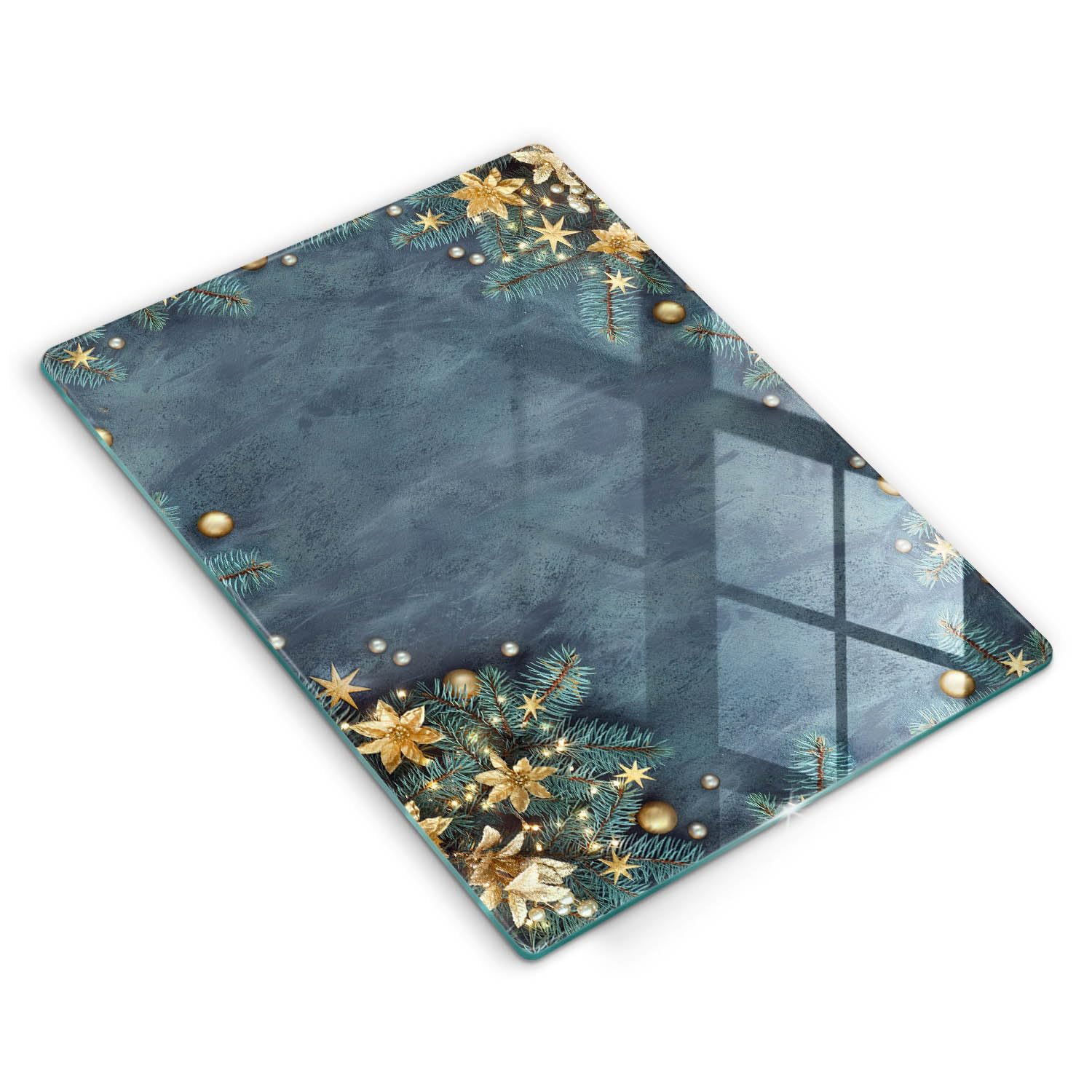 Plaque de protection induction 40x52cm accessoire cuisine Wallfluent Noël