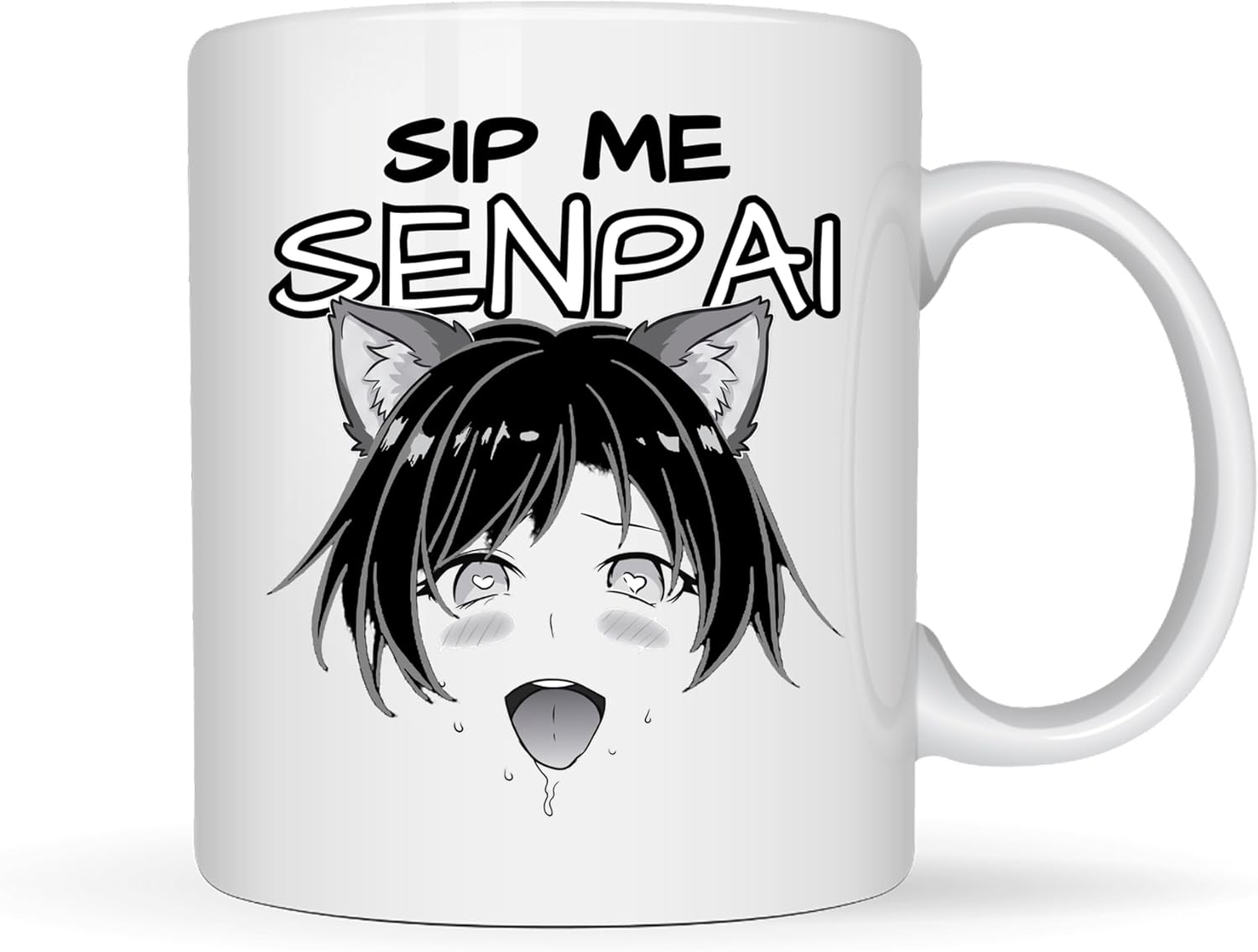 Anime Lover Mug 11oz White - Sip Me B - Manga Lover Gifts for Men