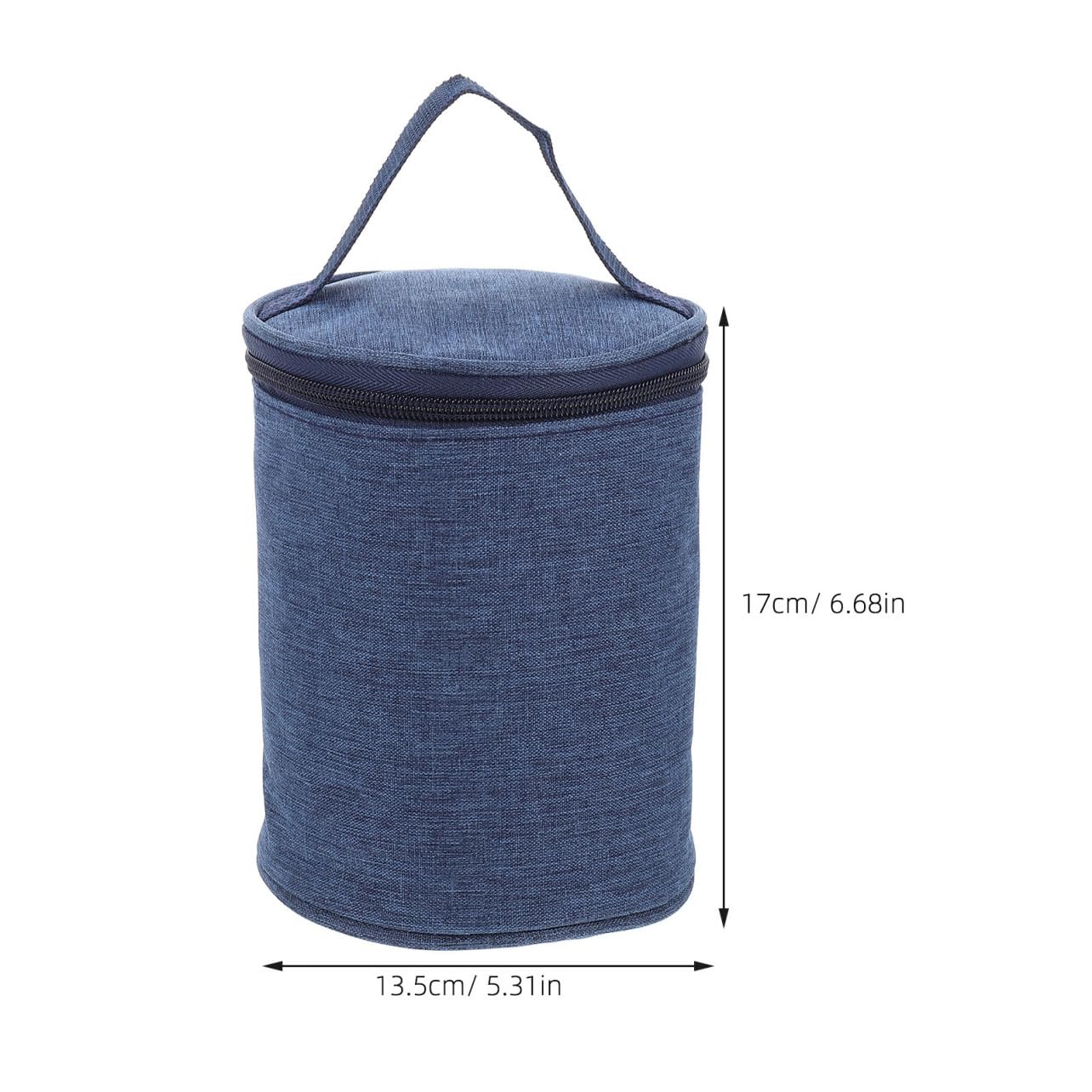 Borsa Termica per Tazza e Zuppa Isolamento Termico, Capacità Resistente, Materiale in Tela, Alluminio e Lega, per Picnic All'aperto e Pasti da Asporto
