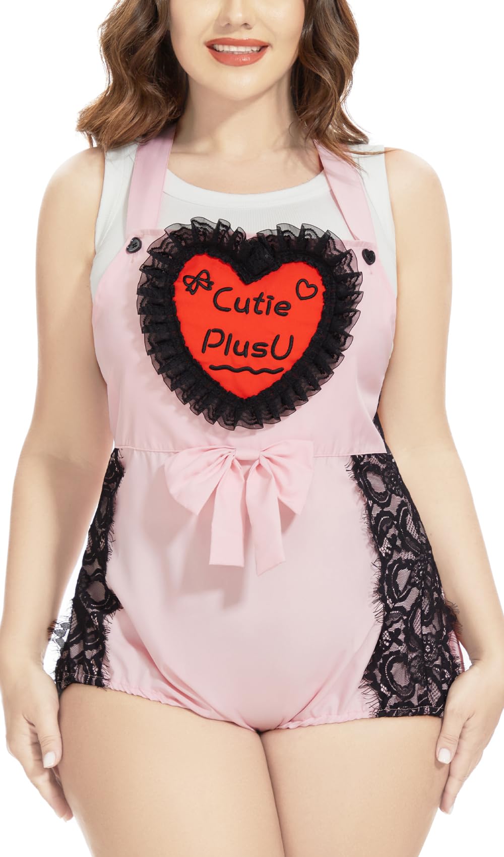 Amazon | [CutiePlusU] 大人用 ロンパース ボタン付き股間 abdl