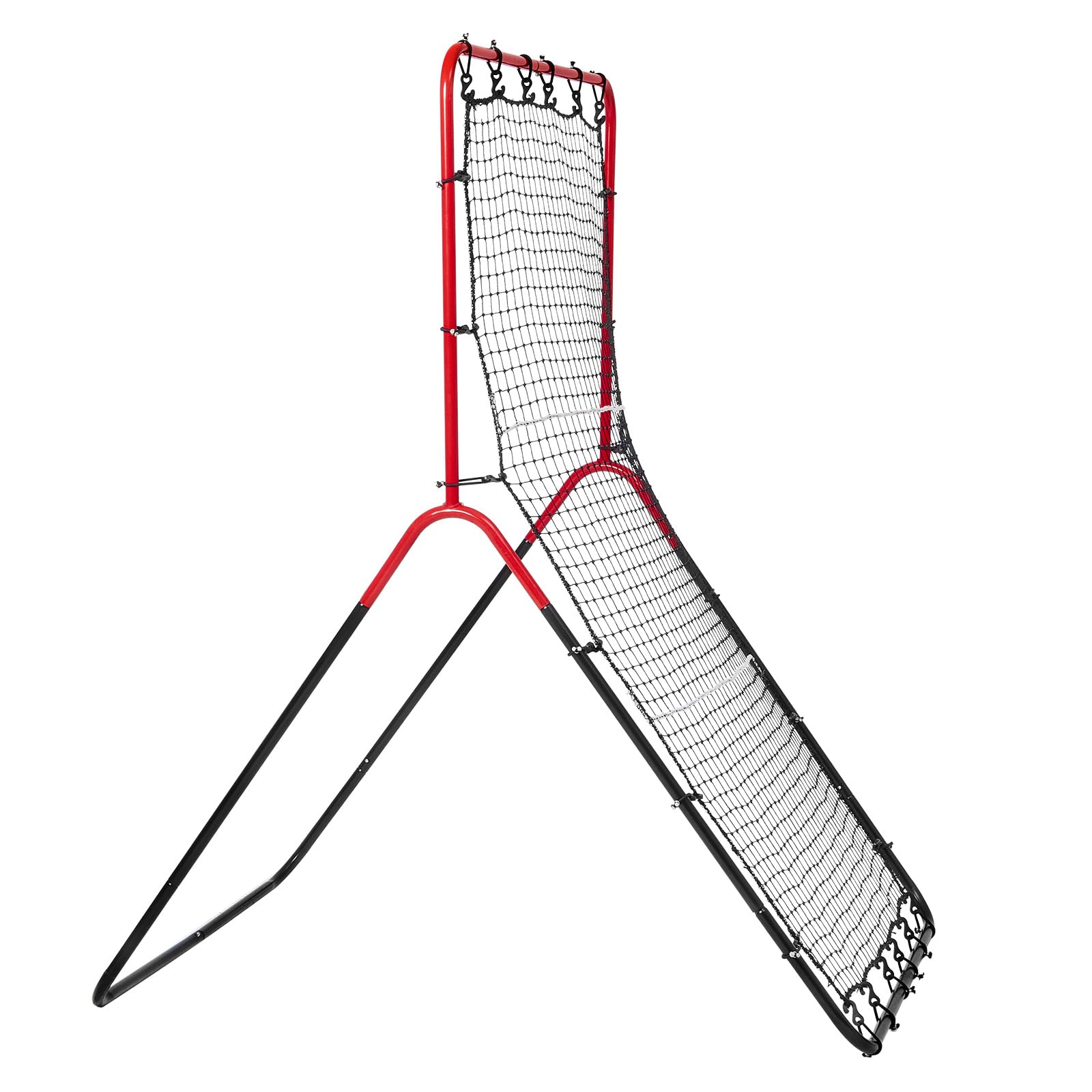 VEVOR Filet de Rebond pour Baseball et Softball, 914 x 1372 mm, Filet de Lancement de Baseball à 3 Voies, entraîneur de rebondissement de Lanceur de Baseball, pour la Pratique du Terrain et du Lancer