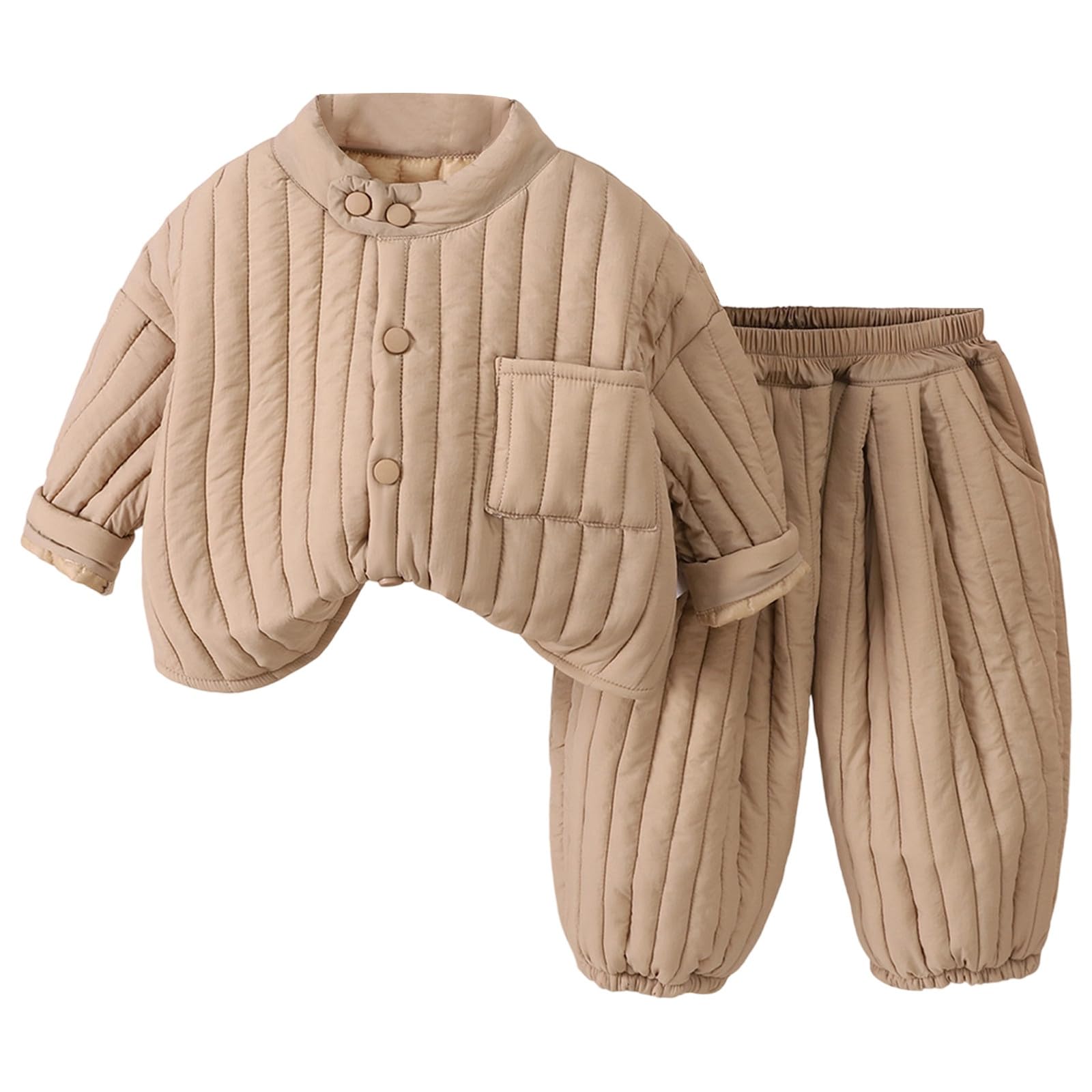 Abrigos para bebés y niños chaquetas de dos piezas de 1 a 8 años 8