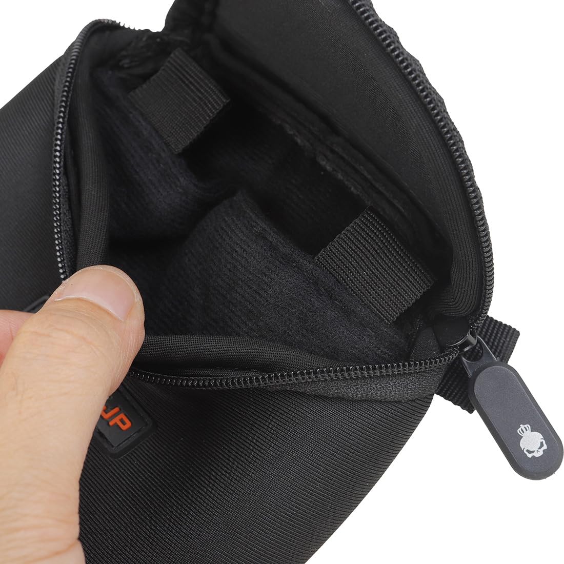 Lot de 2 sacs pour embouchure de saxophone en coton épais - Sac de rangement pour instrument à vent - Pochette pour embouchure de saxophone - Noir