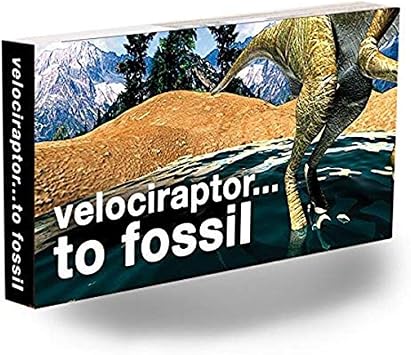 Fliptomania Raptor in a Tar Pit! Flipbook