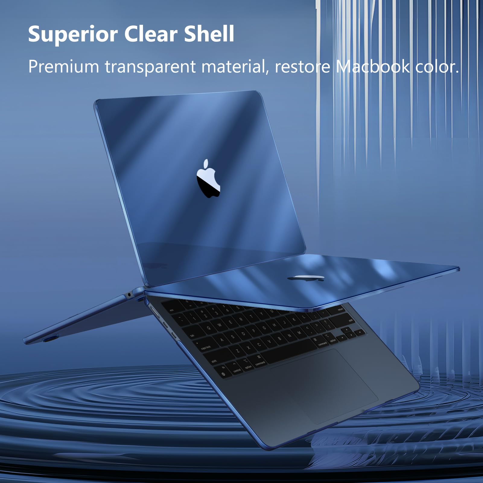 Finpac Housse Pour 14 Macbook Pro M3-M2-M1 2023-2021, 13,6 Macbook