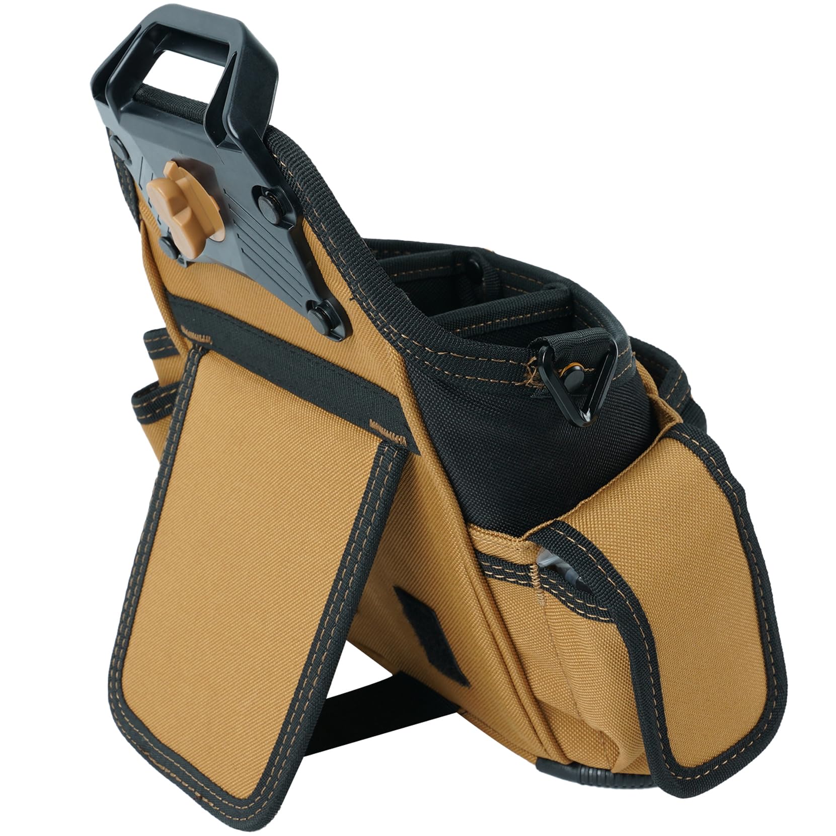 SACCO BORSA PORTA STRUMENTI UTENSILI DA LAVORO 6 TASCHE CINTURA - Foto 9