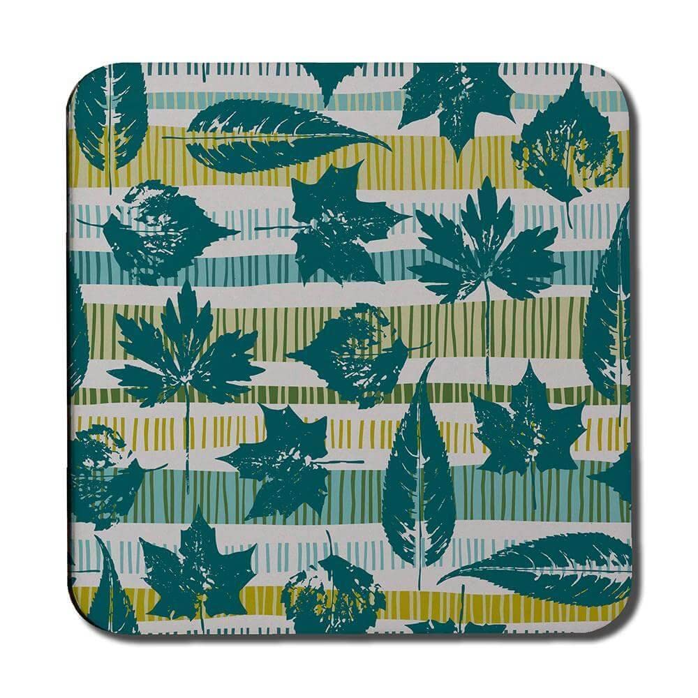 Motif automne sans couture pour vos pauses café : sous-verre design