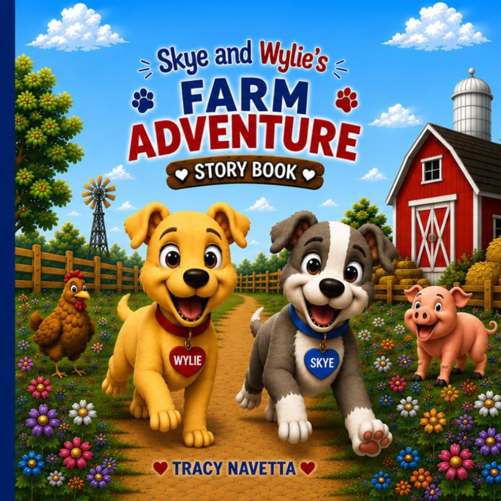Skye & Wylie's Farm Adventure: A story about fun, friendship, and a day on the farm!