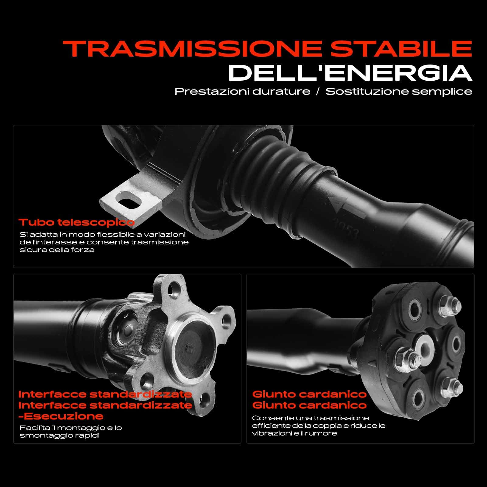 Frankberg Albero cardanico albero di trasmissione cambio manuale