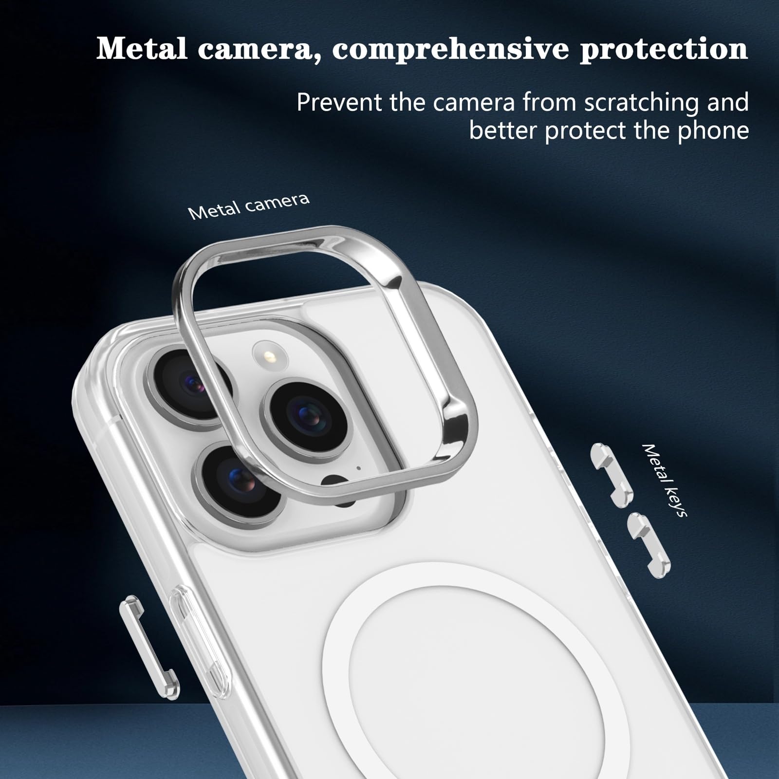 Dl3 Mobilak Case For iPhone 11 Case Crystal Clear [Not Compatible with MagSafe] Soft TPU Gel Case Flexible Silicone Anti-Scratch Transparent TPU Cover - White