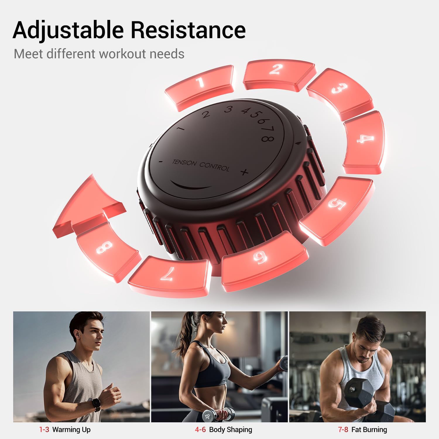 LONTEK Crosstrainer per casa, ellittica ultra silenziosa, con 16 livelli di resistenza, con volano da 7 kg e display LCD, sensore di pulsazione, portata fino a 159 kg