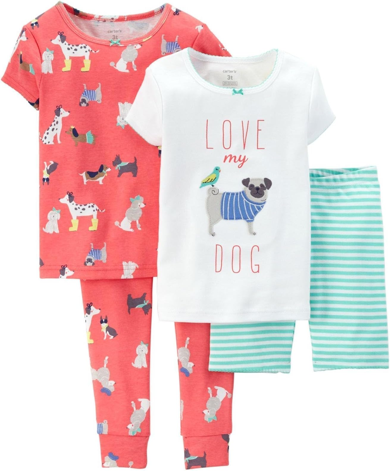 Carter'sLittleGirls'CA-560464PiecePJSet(Toddler/Kid)-Boats-2T