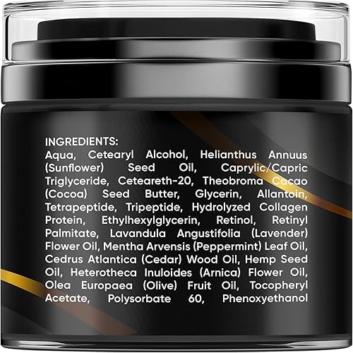 Miniatura 7 de Crema facial de retinol – Crema natural antiarrugas – Hidratante facial antienvejecimiento con colágeno y ácido hialurónico – Hidrata, renueva y