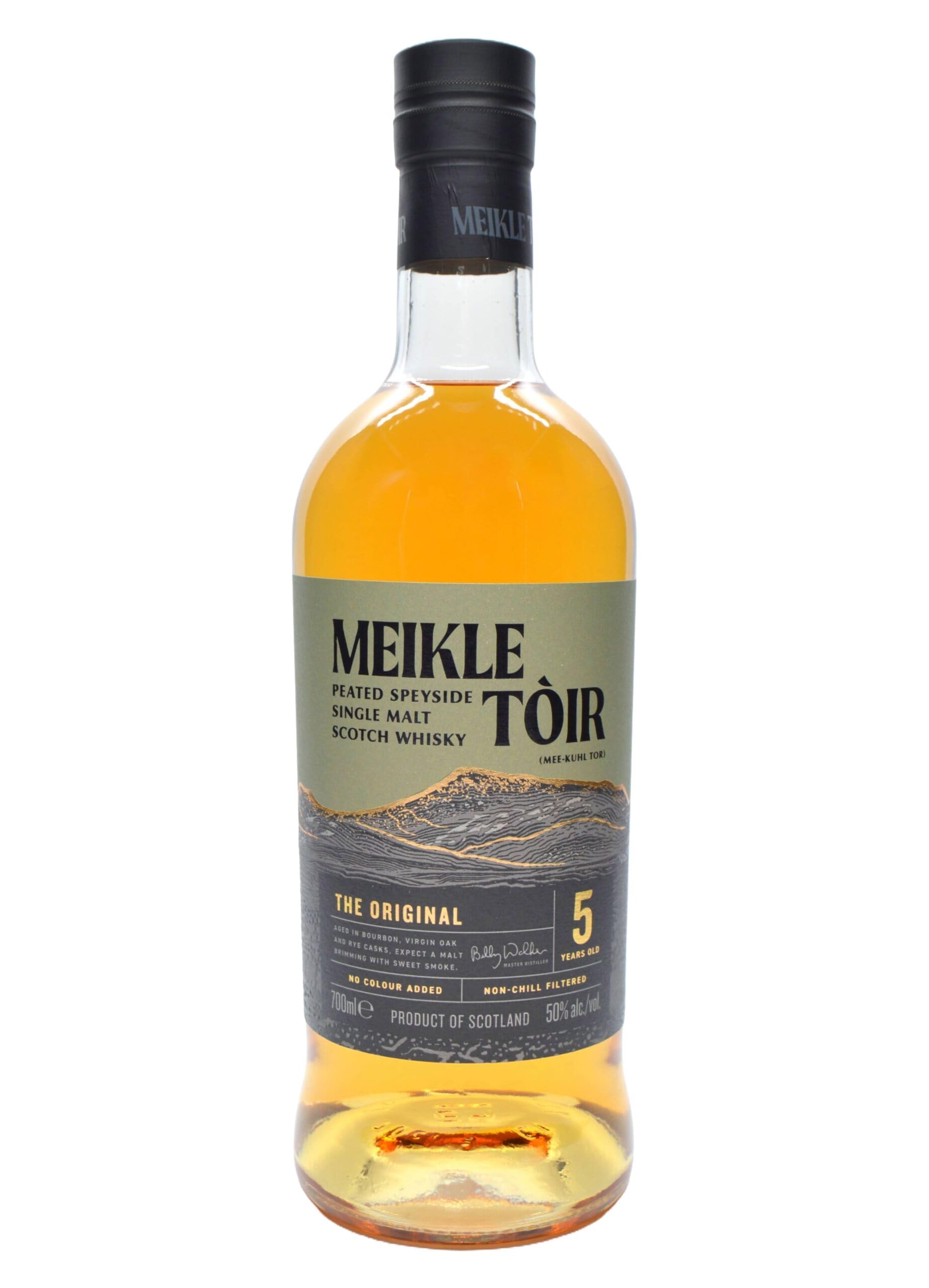 Meikle Toir - The Original - Heavily Peated GlenAllachie - Speyside Single Malt Scotch Whisky (1x0,7l)