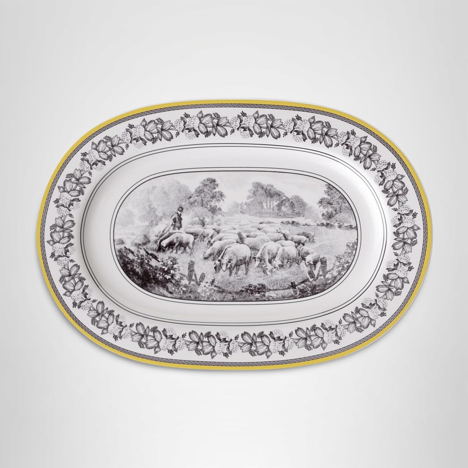 Amazon.com | Villeroy & Boch Audun Ferme Oval Platter, 13.25 in