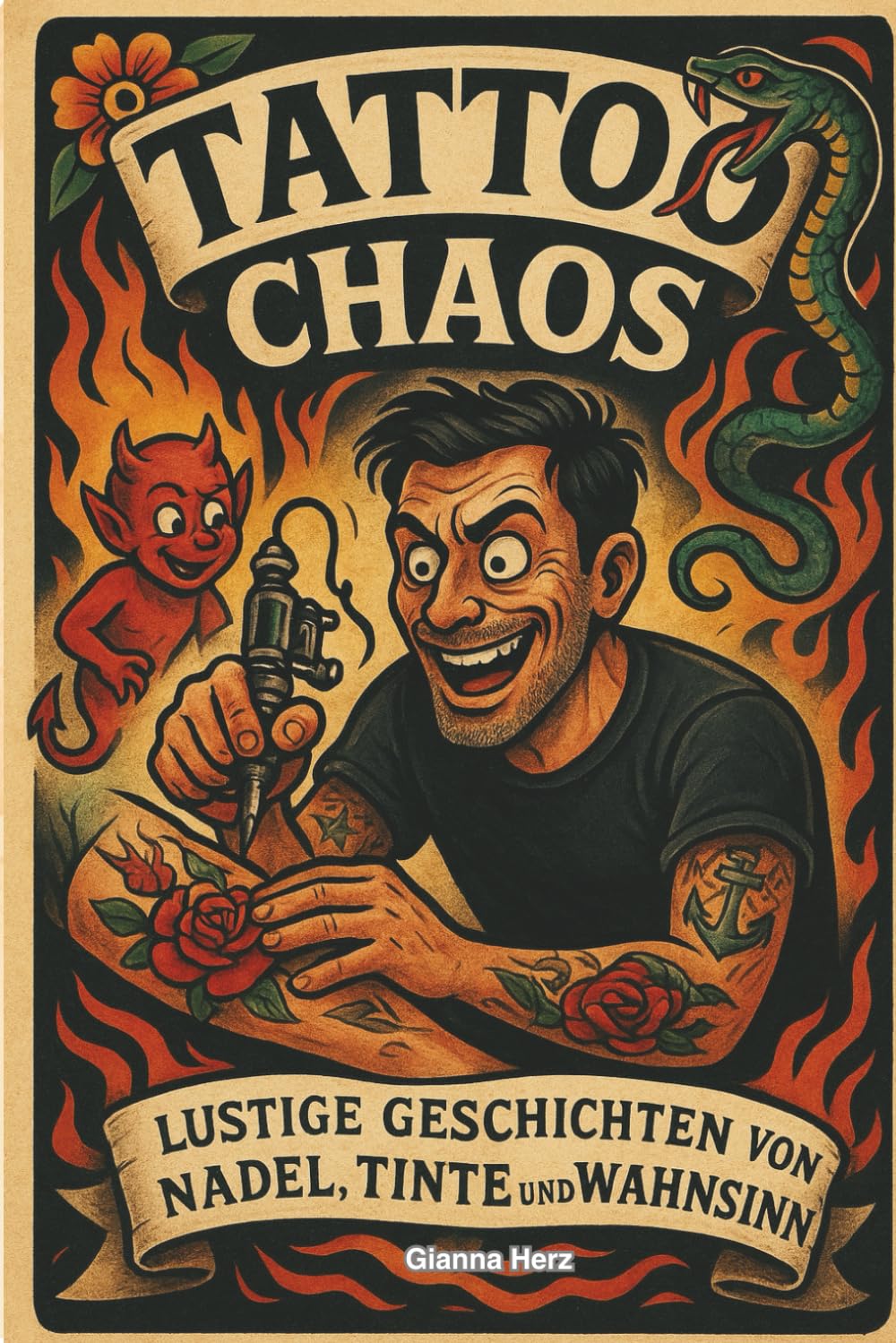 Tattoo Chaos: Lustige Geschichten von Nadel, Tinte und Wahnsinn