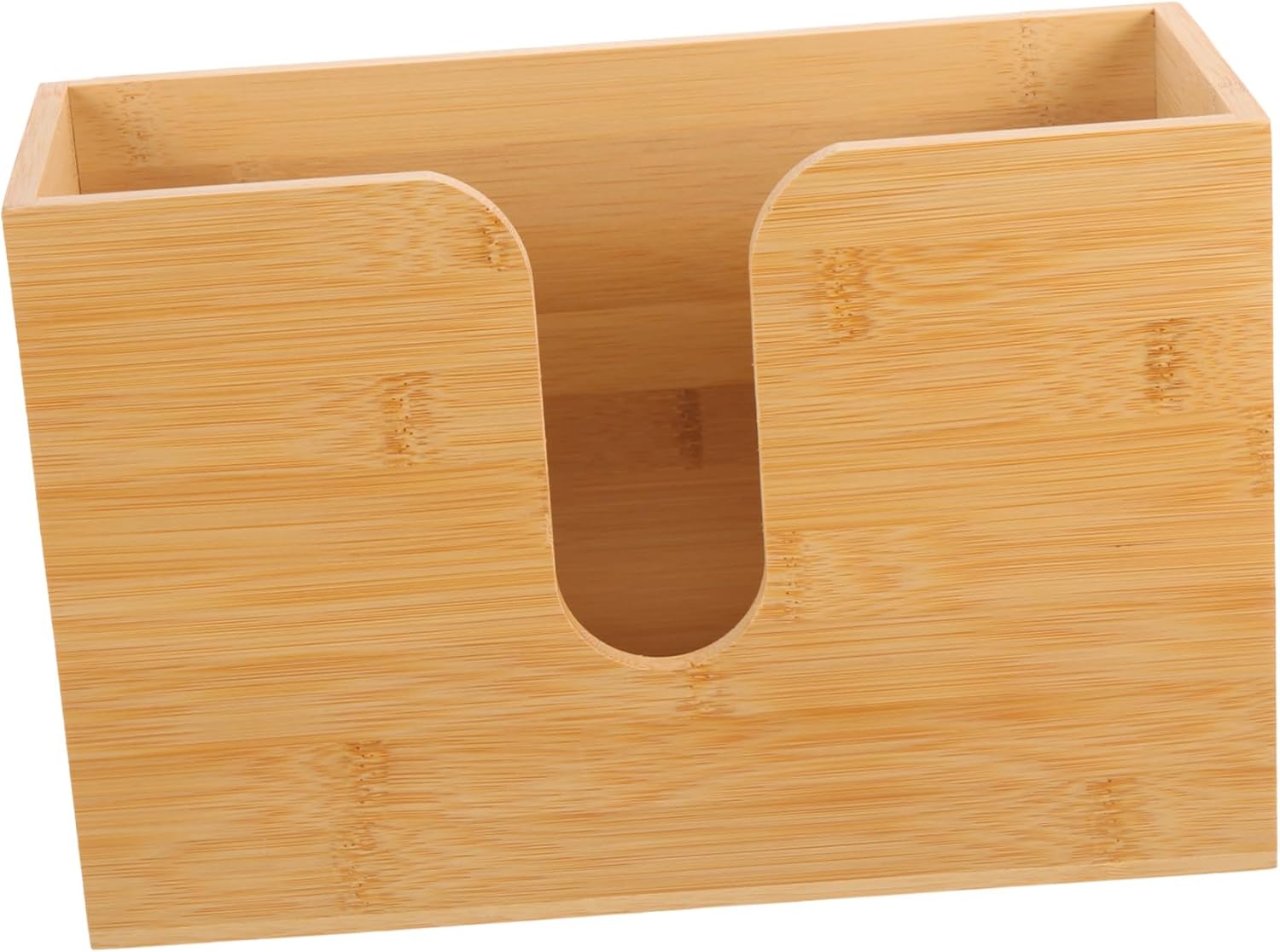 Garneck Paper Towel Holder Paper Plates Wooden Paper Towel Dispenser