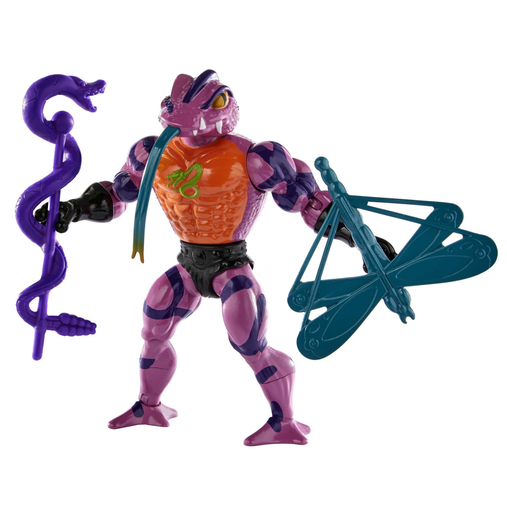 Masters Of The Universe Origins – Teela Ascesa Degli Snake Men, Action Figure 14 Cm Con Armatura Serpente