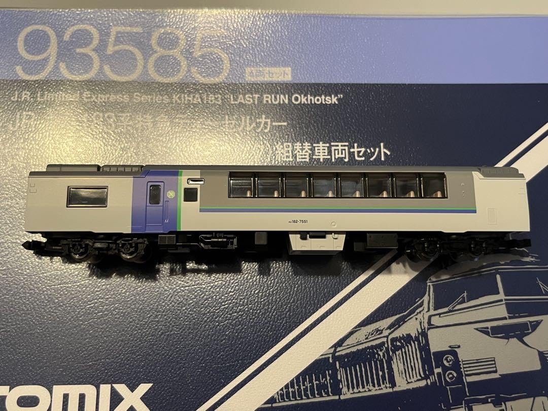 TOMIX 93585 キハ183系オホーツク キロ182 7551② Amazon.co.jp: TX 93585 キハ183系オホーツク キロ182 7551②