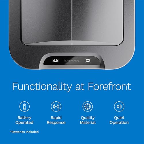 Miniatura 4 de hOmeLabs - Bote de basura de cocina de 13 galones - Tapa retráctil de mariposa con sensor automático, diseño que ahorra espacio, fácil de limpiar