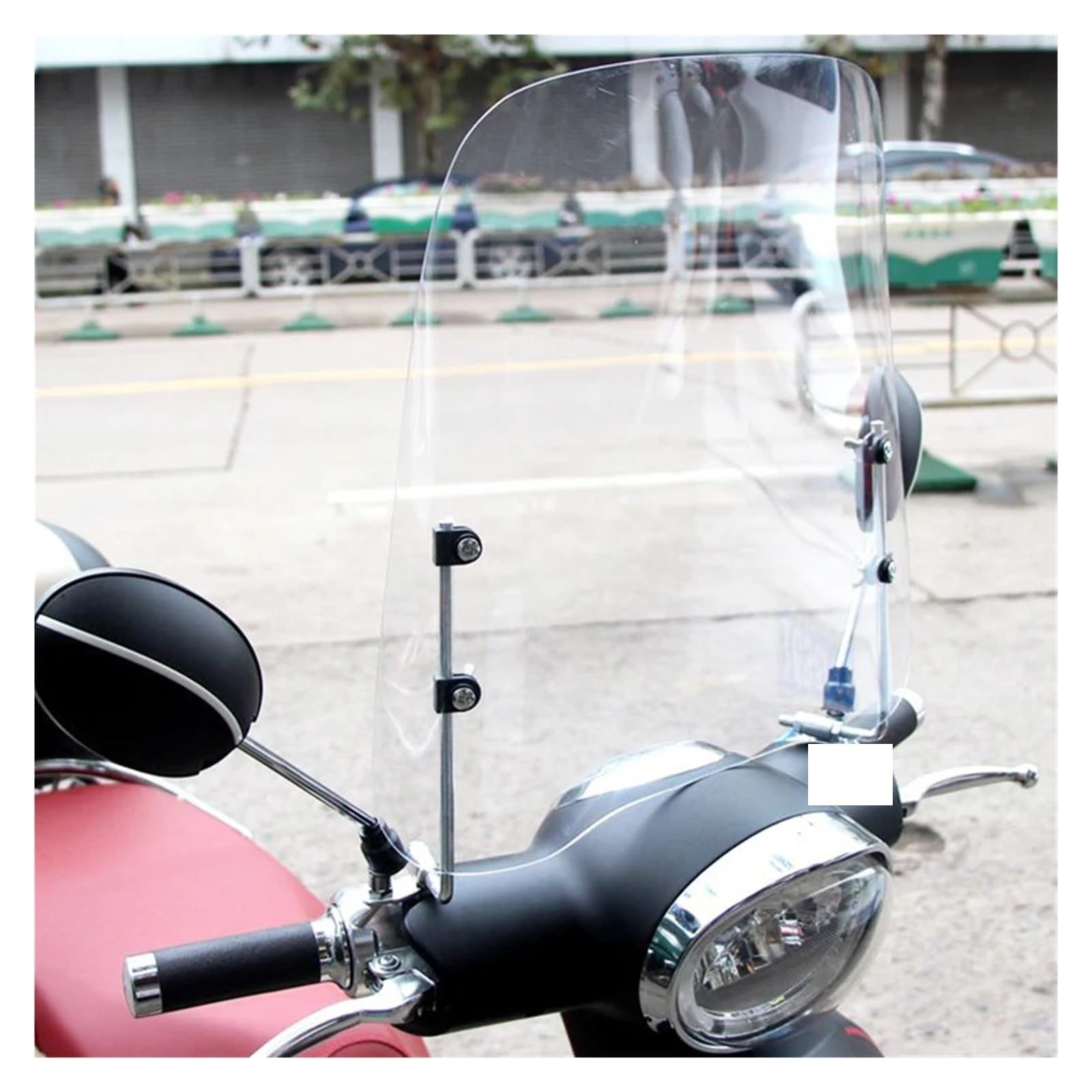 Pare-brise moto universel transparent déflecteur écran vent PC