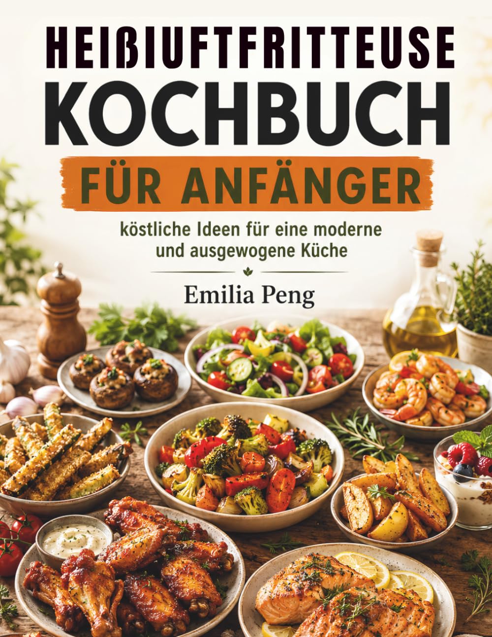 HEIßLUFTFRITTEUSE KOCHBUCH FÜR ANFÄNGER: köstliche Ideen für eine moderne und ausgewogene Küche