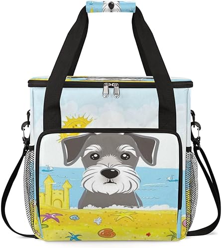 Bolsa de transporte para cafetera de playa para perros Keurig K-Mini o K-Mini Plus K-Cup Pods almacenamiento portátil cafetera bolsa de viaje