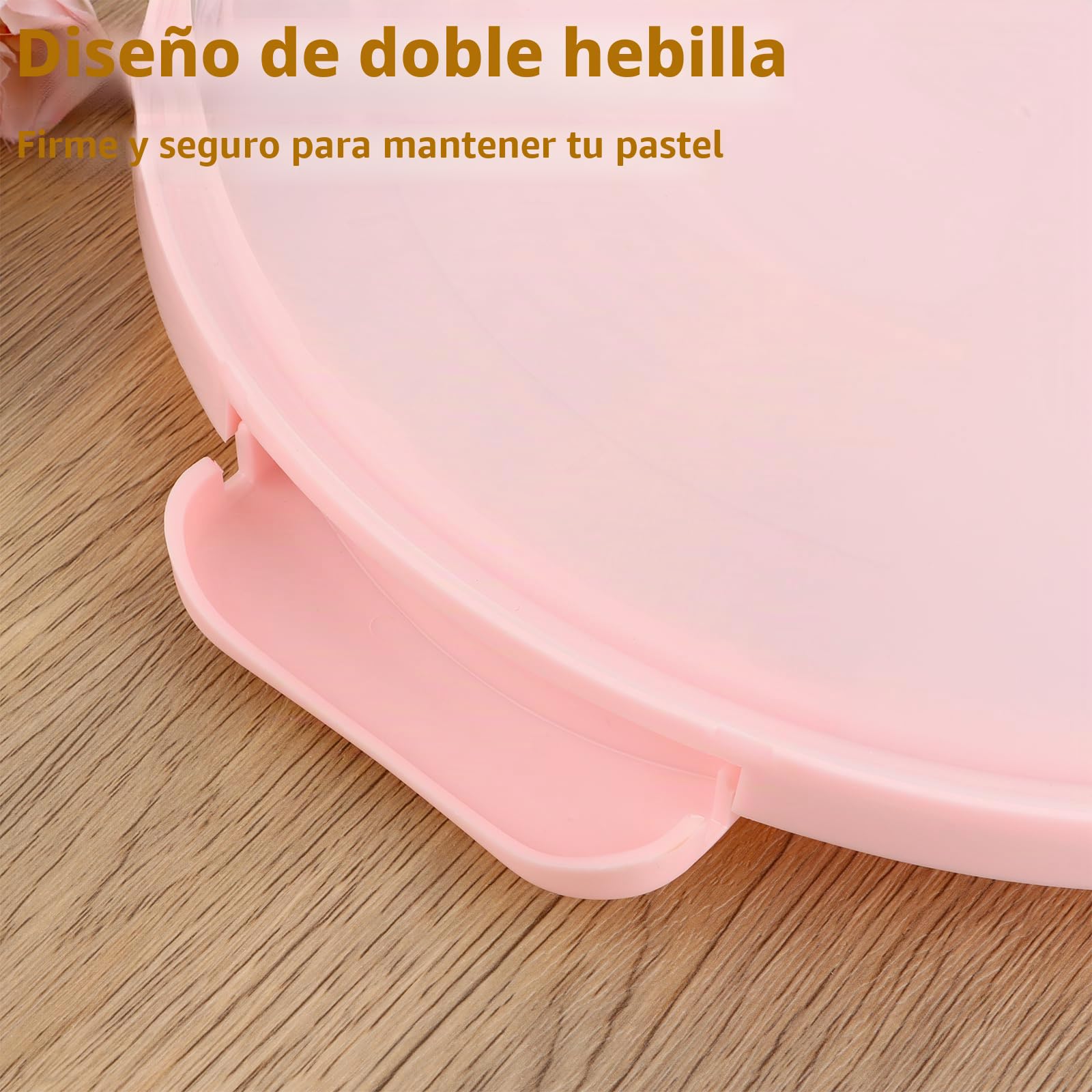 Caja de transporte para tartas de plástico de 10 pulgadas, altura 22 cm, 26 x 31 x 22 cm, caja hermética para tartas con asa y tapa, recipiente grande portátil para tartas, galletas, pasteles