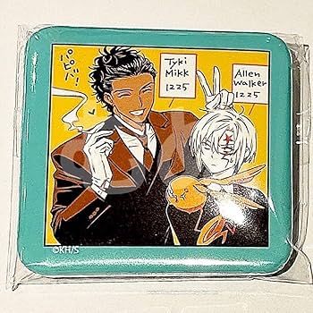 Amazon.co.jp: D.Gray-man マルイ ましかく缶バッジ アレン ティキ
