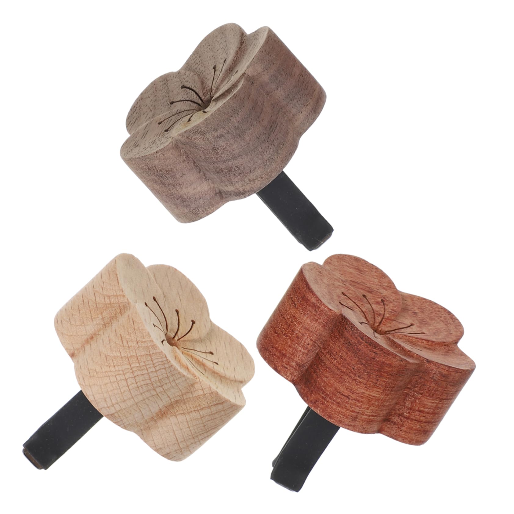 iplusmile 15pezzi Clip Per Ventilazione Auto Legno Di Decorazioni Aromatiche Per Auto Compatibili Con Vari Modelli Design Elegante e Portatile Migliora Con Differenti