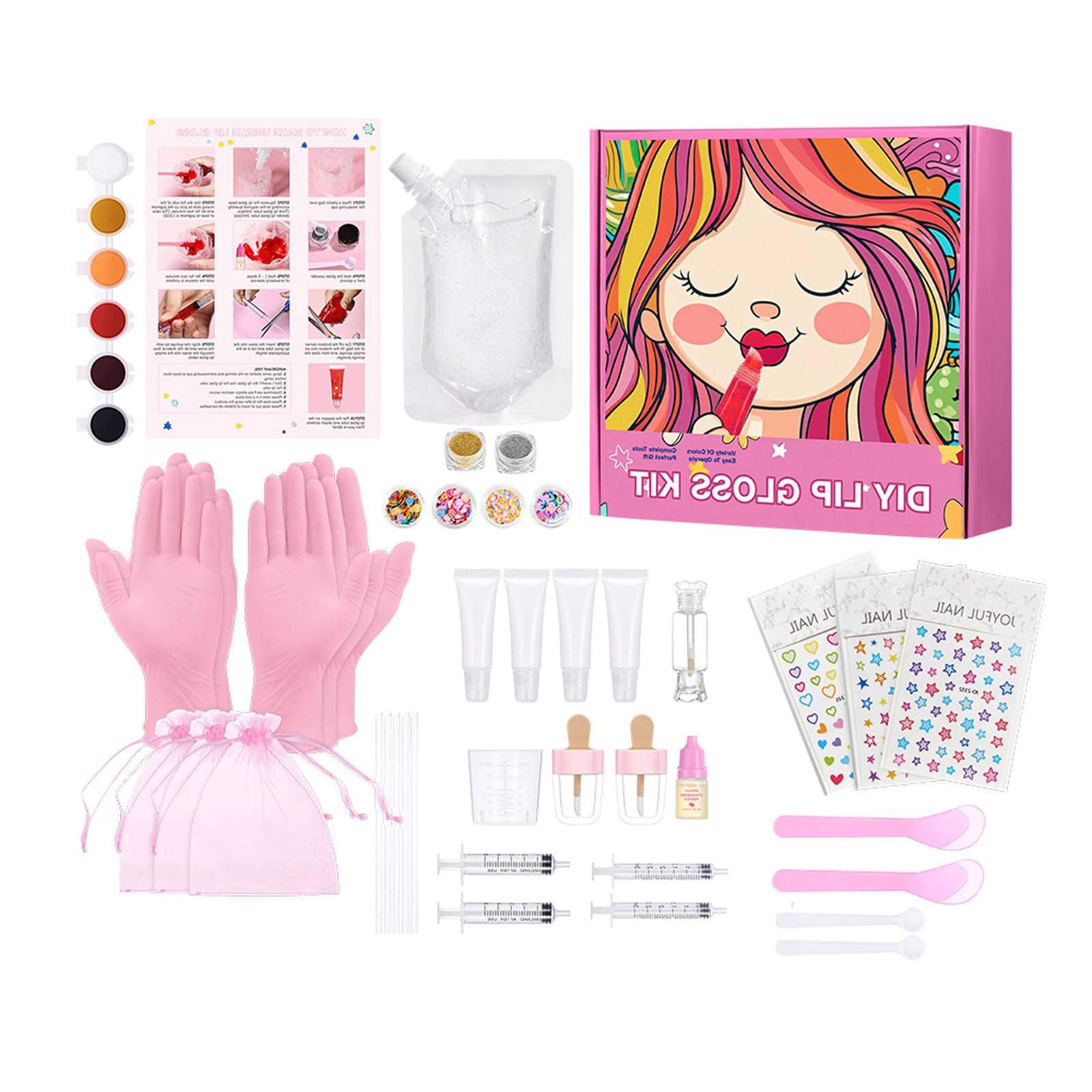 Kit de gloss à lèvres enfants à offrir comme fournitures scolaires