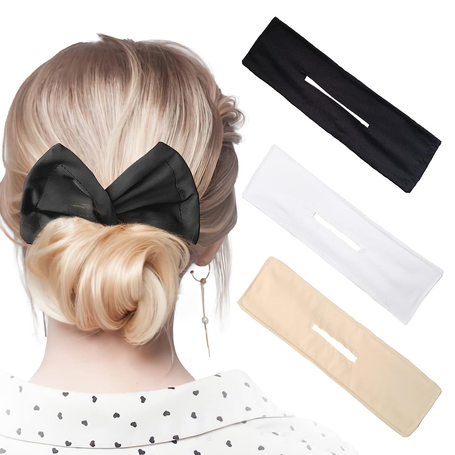 3 Pieces Deft Hair Bun Maker for Twister Deft Bun Hair