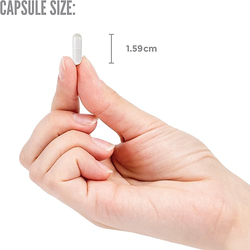 Miniatura 4 de FerroSolve, mejor suplemento de hierro de absorción de 45 mg | Alta potencia | Seguro gastrointestinal | Cápsulas vegetales de 30 ct