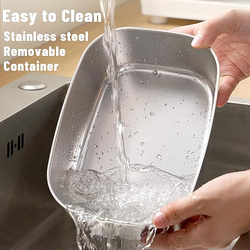 Miniatura 6 de Fiambrera eléctrica 2 en 1, calentador de alimentos 12 V, 24 V, 110 V, calentador de alimentos portátil para automóvil y hogar, caja Bento térmica