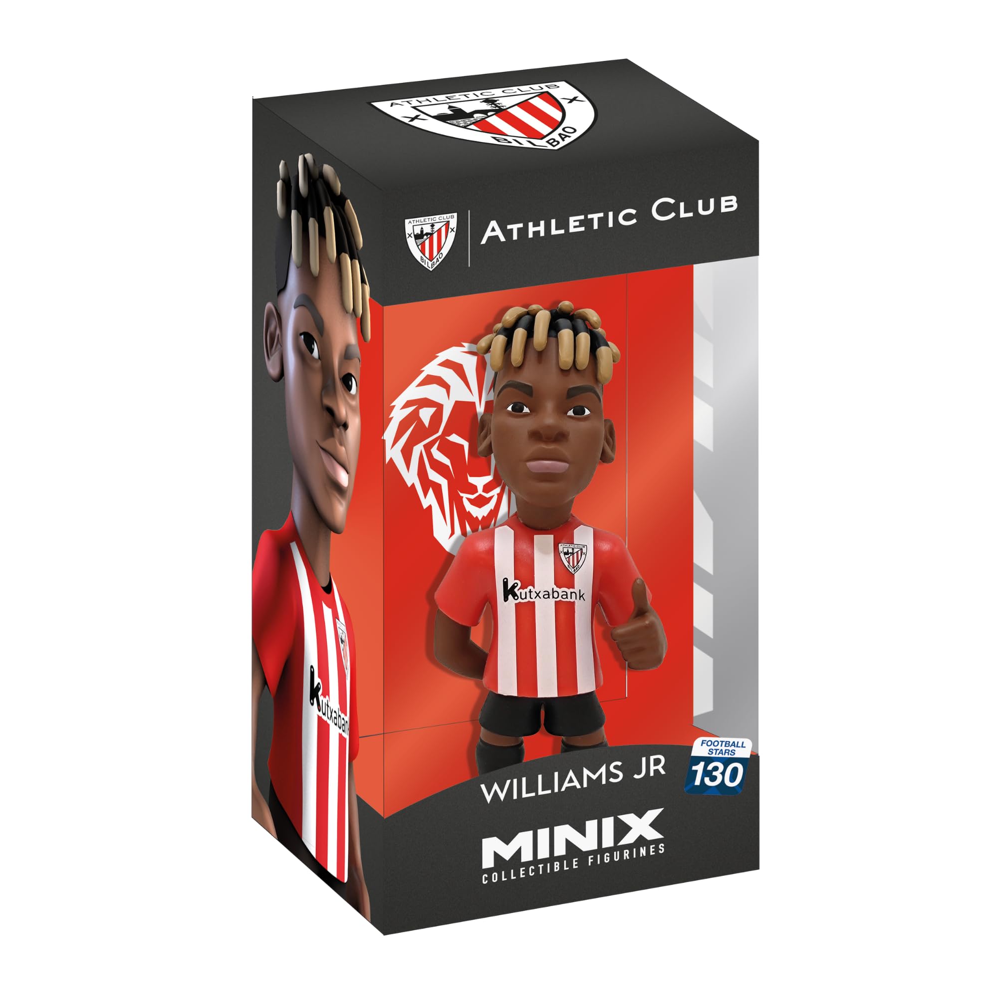 MINIX - Football Stars #130 - Athletic Bilbao- Nico Williams Junior 11 - Statuetta da collezione 12 cm
