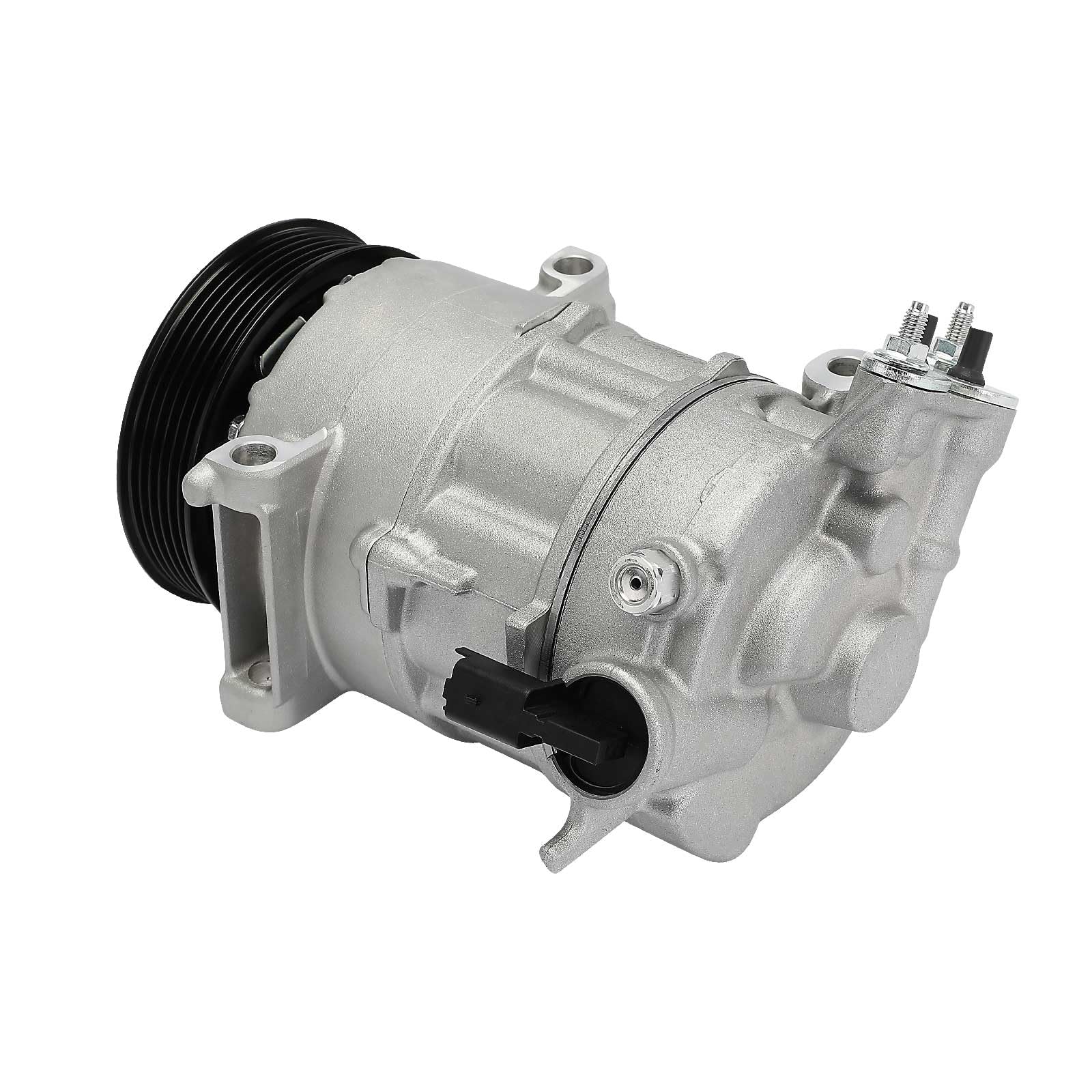 Frankberg Compresor de aire acondicionado con embrague Compatible con Berlingo EC ER Rifter 3008 SUV M4 MC MJ MR Zafira Life Bus K0 Spacetourer Bus V Replace# ACP543000Sincl. aceite premezclado
