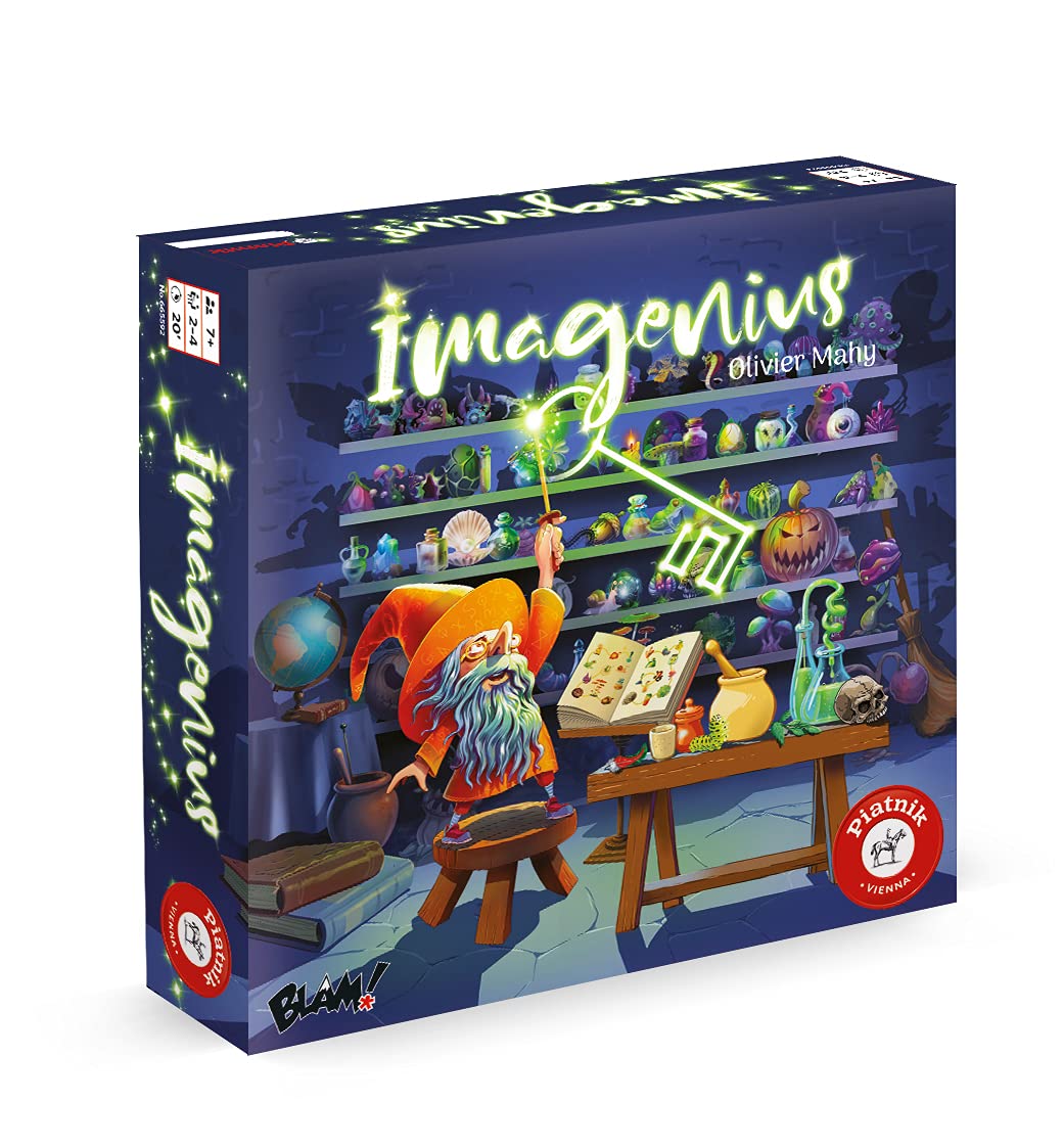 Piatnik 6655 – Imagenius – wyszukuje ukryte składniki i łączy je z magicznym ołówkiem, znajdź tajny przedmiot, od 7 lat, dla rodzin i przyjaciół