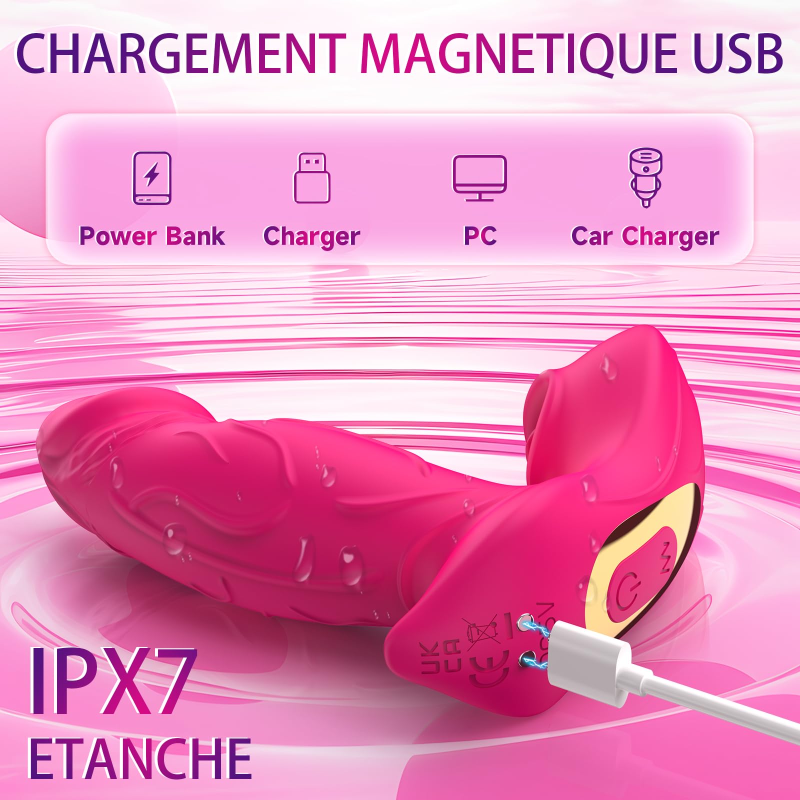 3 N 1 Vibratore Vibratoriper Donne Vibratoreper donna Professionale Piccolo Wireless Succhia Clitoride per Donna 10 *10 modes Sexytoysys Donna App Vibratore Dildo con Vibrazione, leccata, diteggiatura
