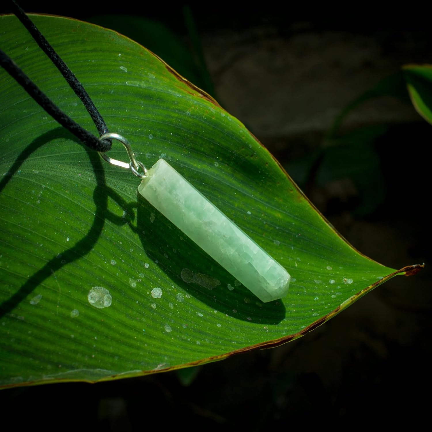 Ayana Crystals Amazonite Pendant Necklace – Natural Healing Crystal Jewelry for Harmony & Self-Expression, Heart & Throat Chakra, Ethically Sourced for Women, March Birthstone - Image 6