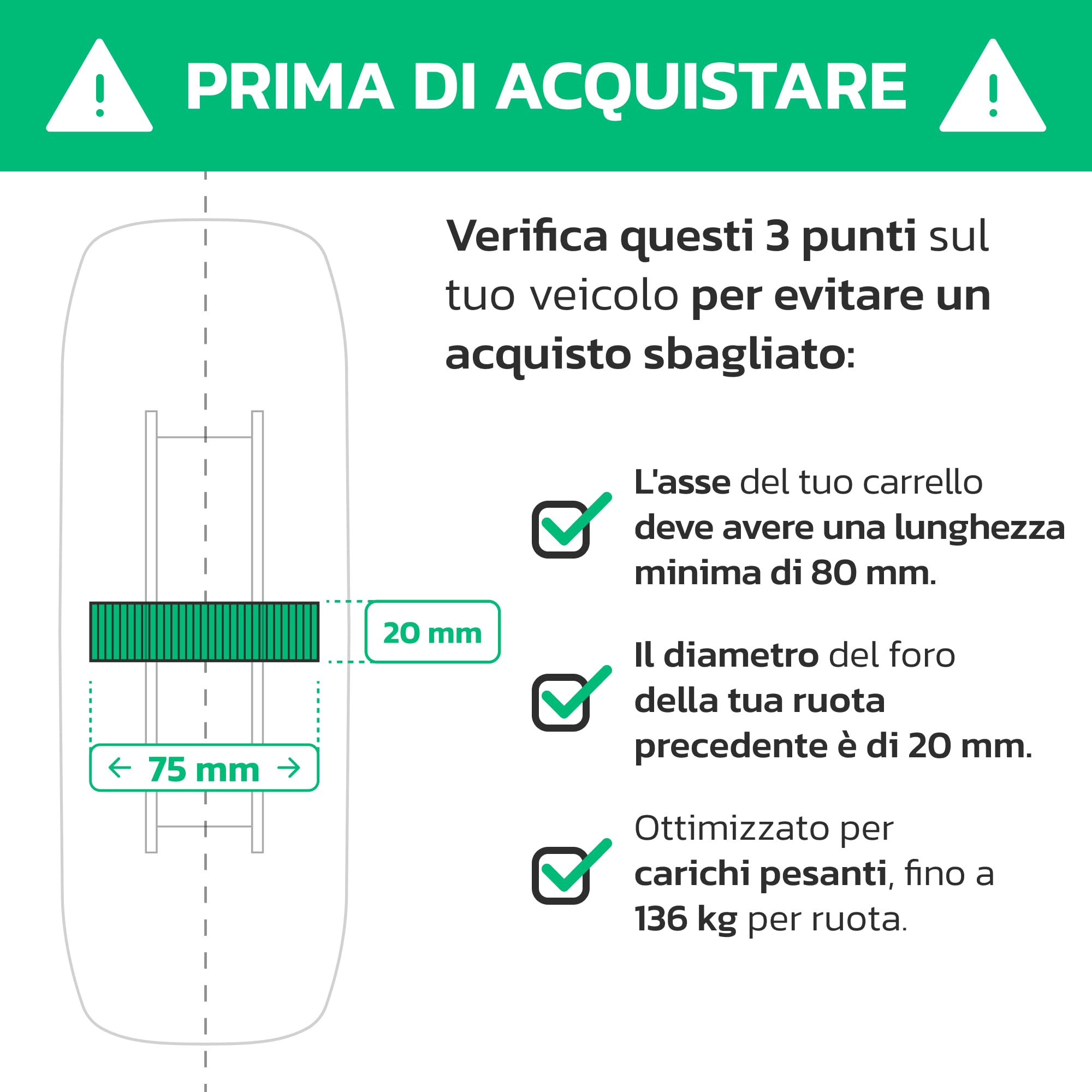 MOOVMOOV Ruote Gonfiabili 3.00-4 (260x85 mm) - per Carrelli, Carriola, Carro, ecc. Ruota Completa: Pneumatico + Camera d'Aria con Valvola Angolata + Cerchione in PVC Rosso con Cuscinetti a Rulli