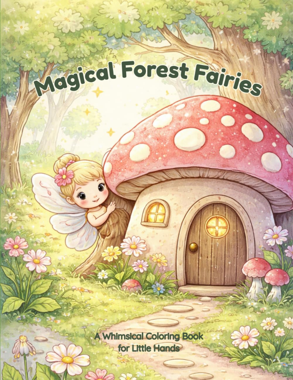 Magical Forest Fairies: A Whimsical Coloring Book for Little Hands (Ages 2–5)