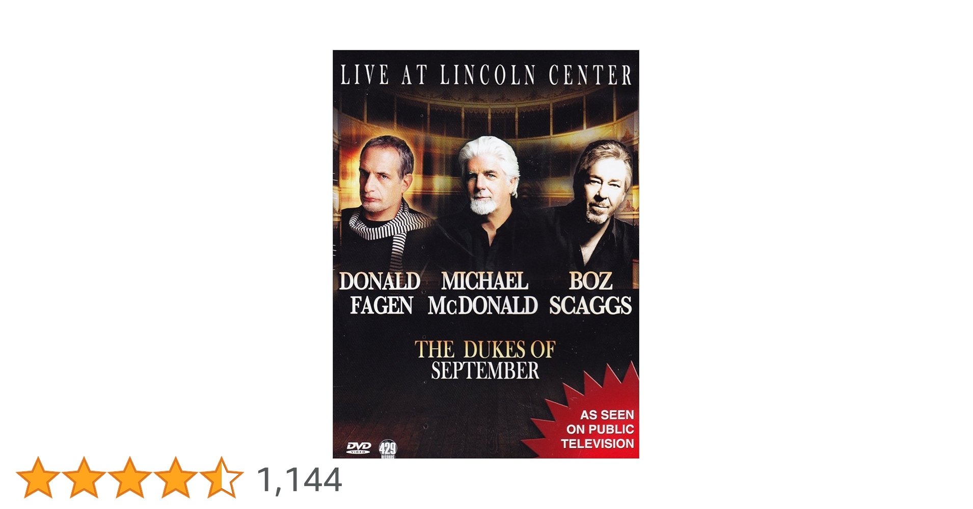 Amazon.co.jp: The Dukes of September: Live at Lincoln Center